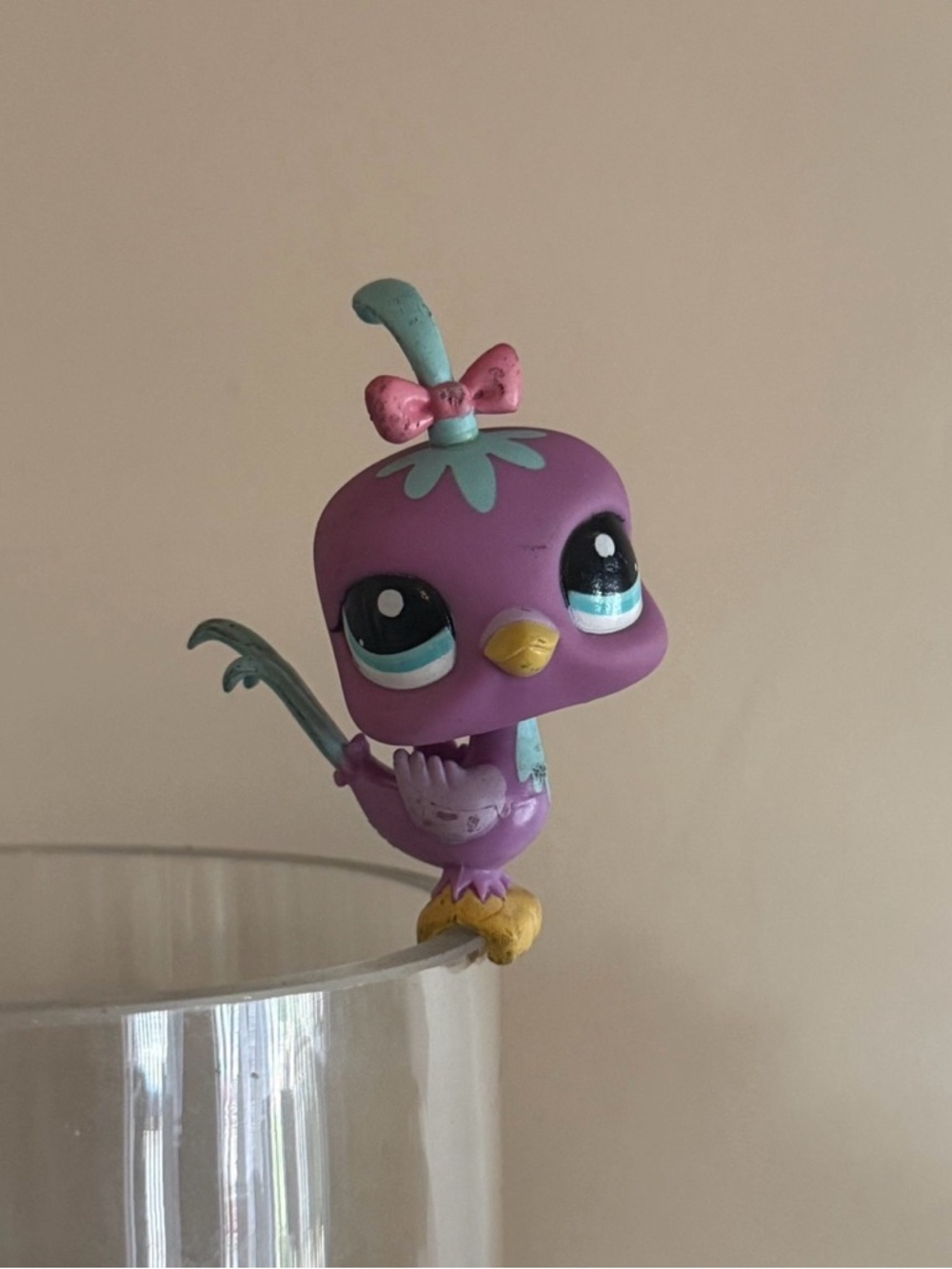 Littlest Pet Shop (LPS) Quail figurine